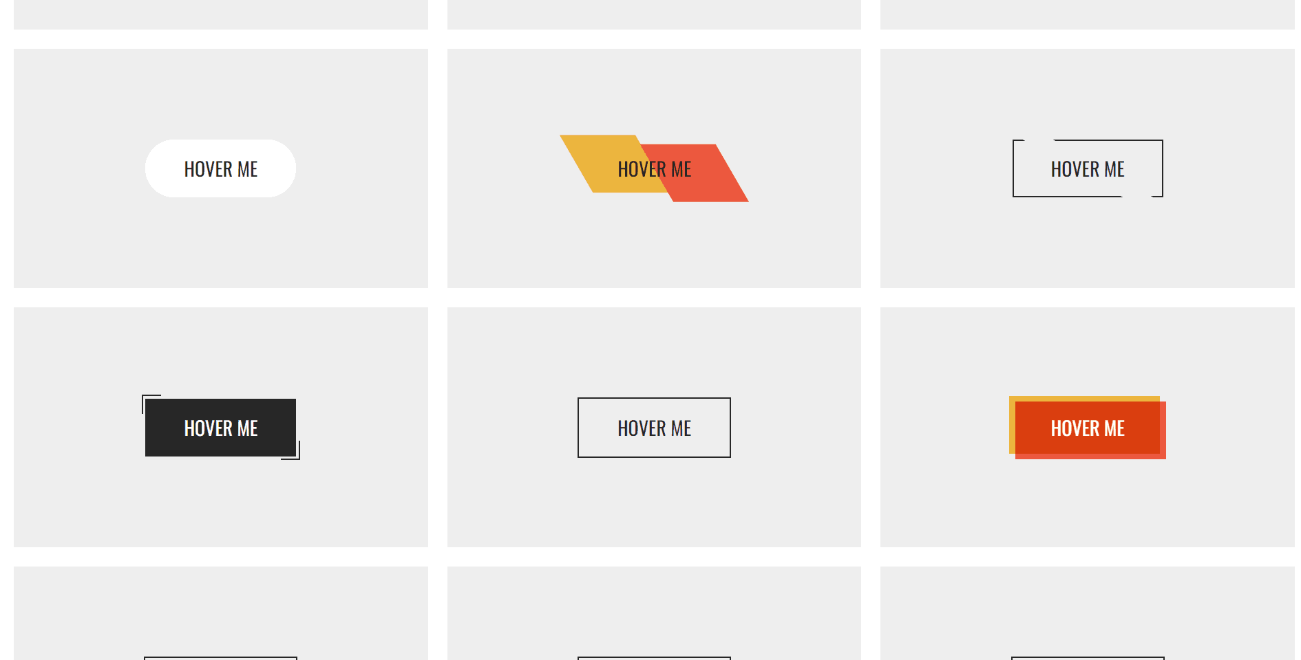 Buttons CSS Animations cover