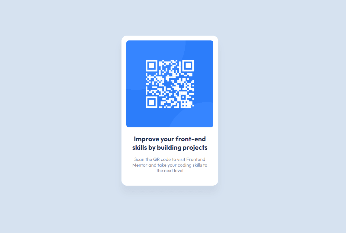 QR code cover