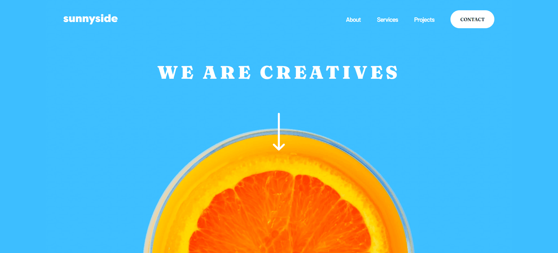 Sunnyside Agency Landing Page cover