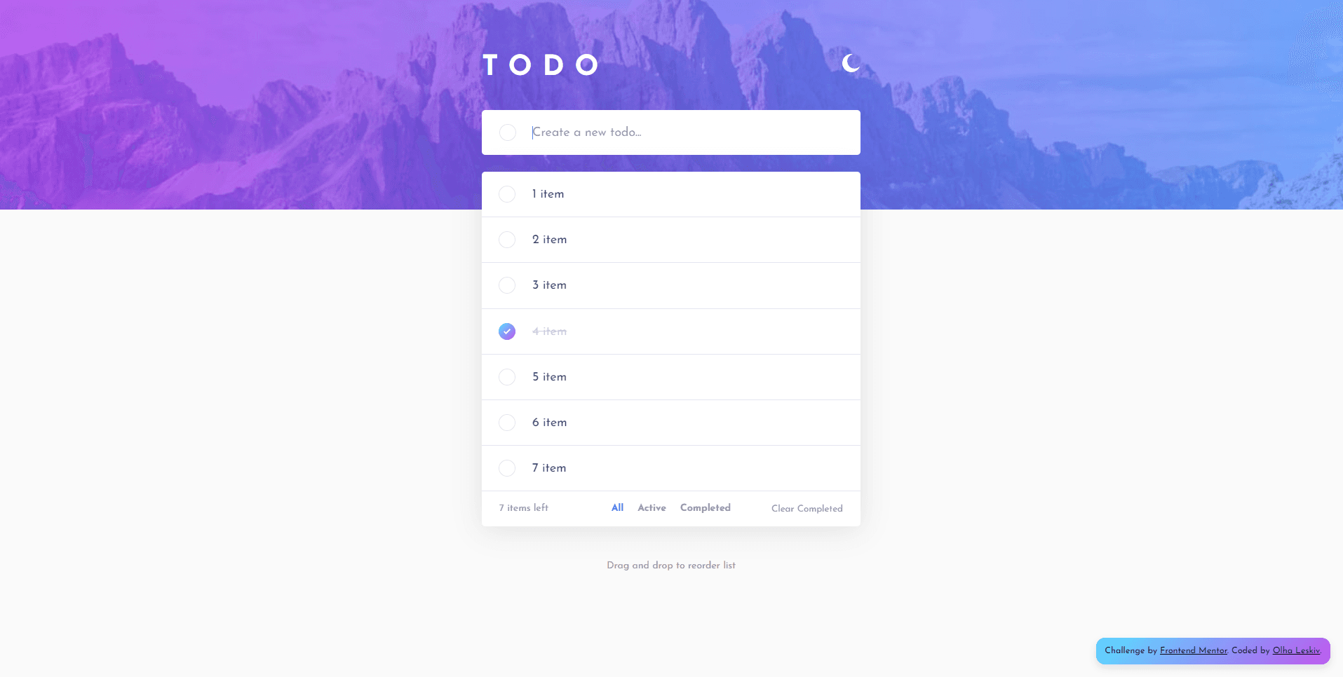 To do list cover